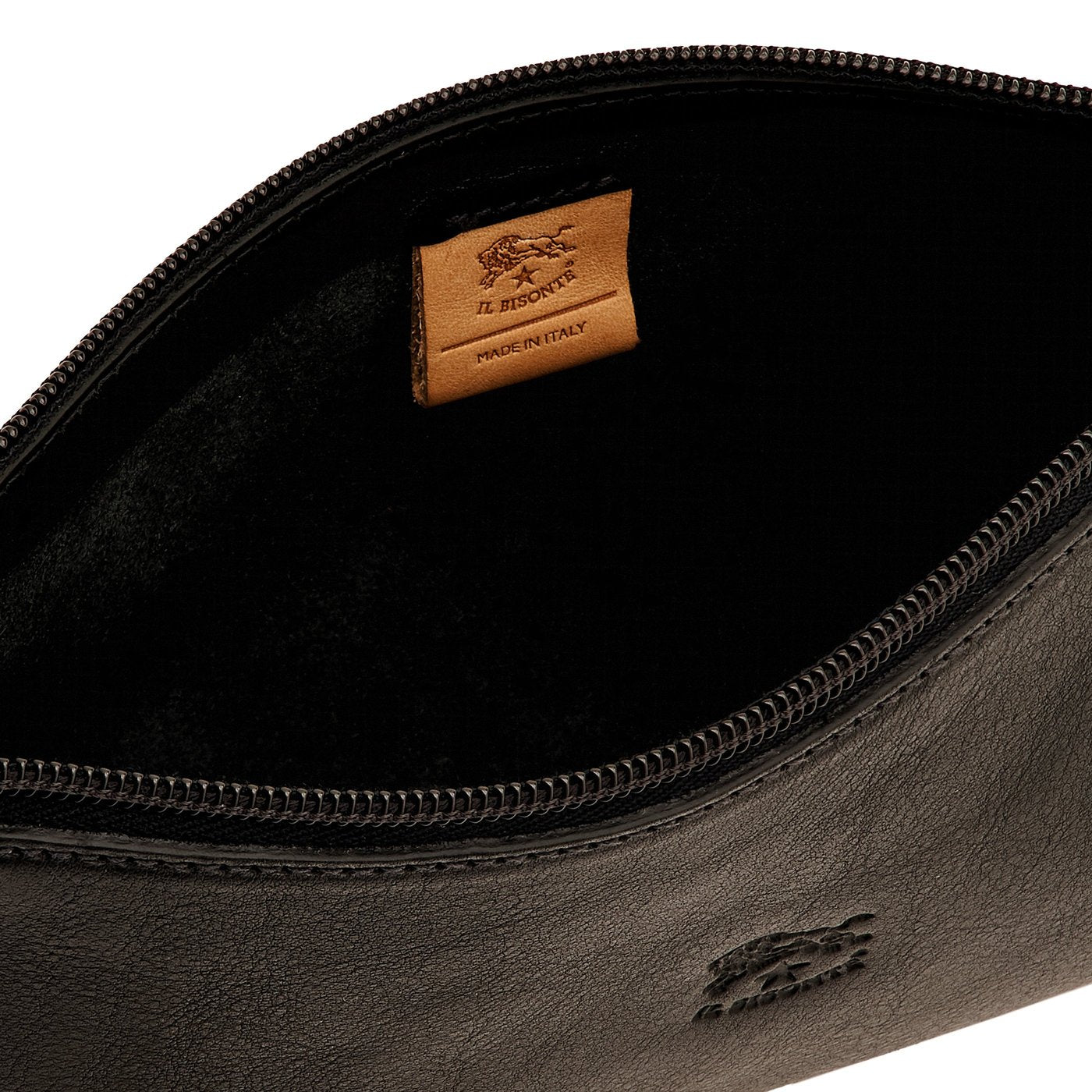 Salina | Women's shoulder bag in leather color black