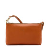Salina | Women's Shoulder Bag in Leather color Caramel