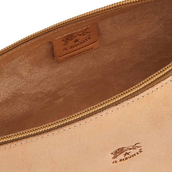 Salina | Women's Shoulder Bag in Leather color Natural