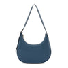 Belcanto | Women's Shoulder Bag in Leather color Blue Denim