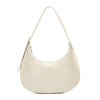 Belcanto | Women's shoulder bag in leather color milk