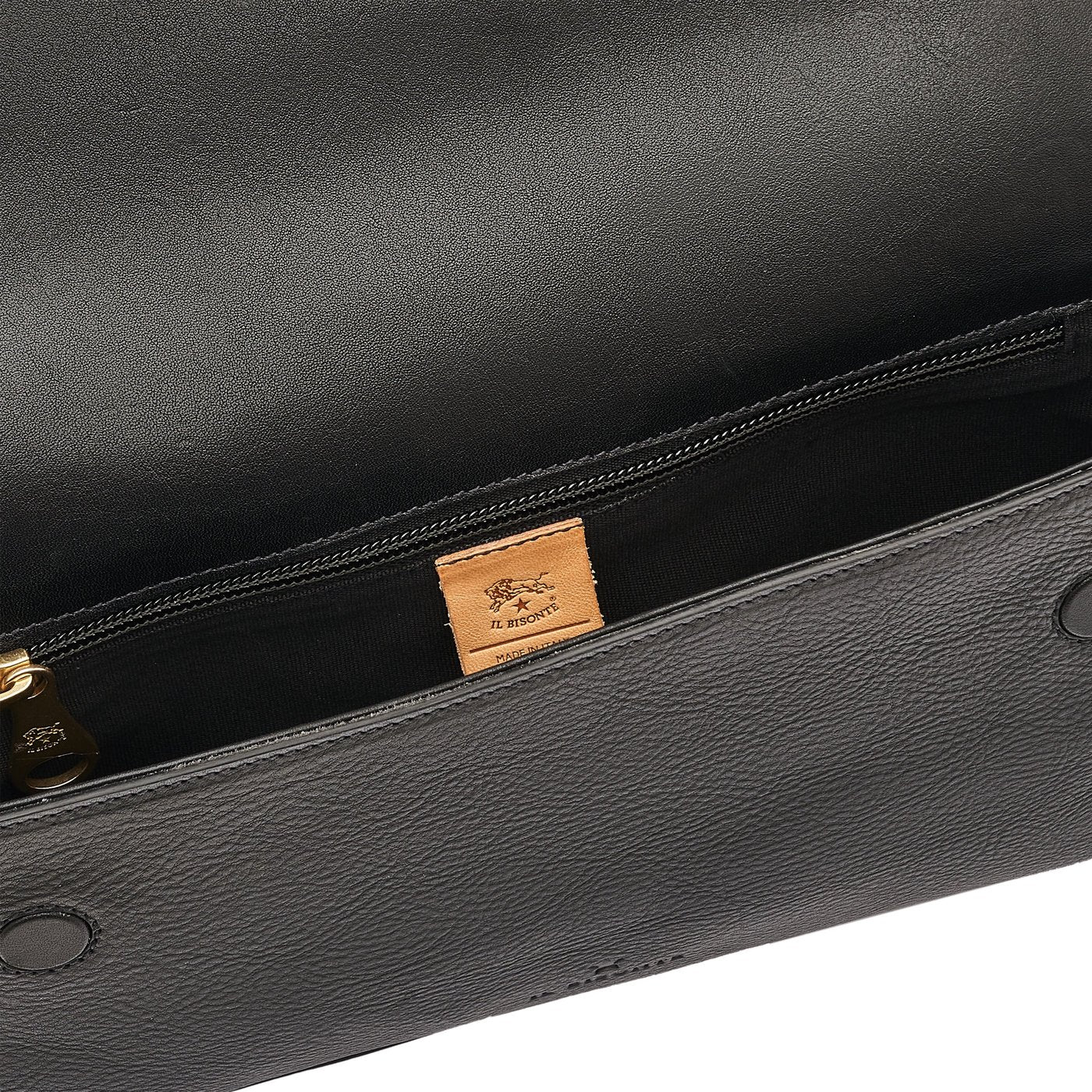 Studio | Women's shoulder bag in leather color black