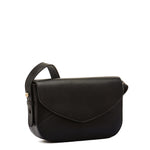 Esperia | Women's Shoulder Bag in Leather color Black