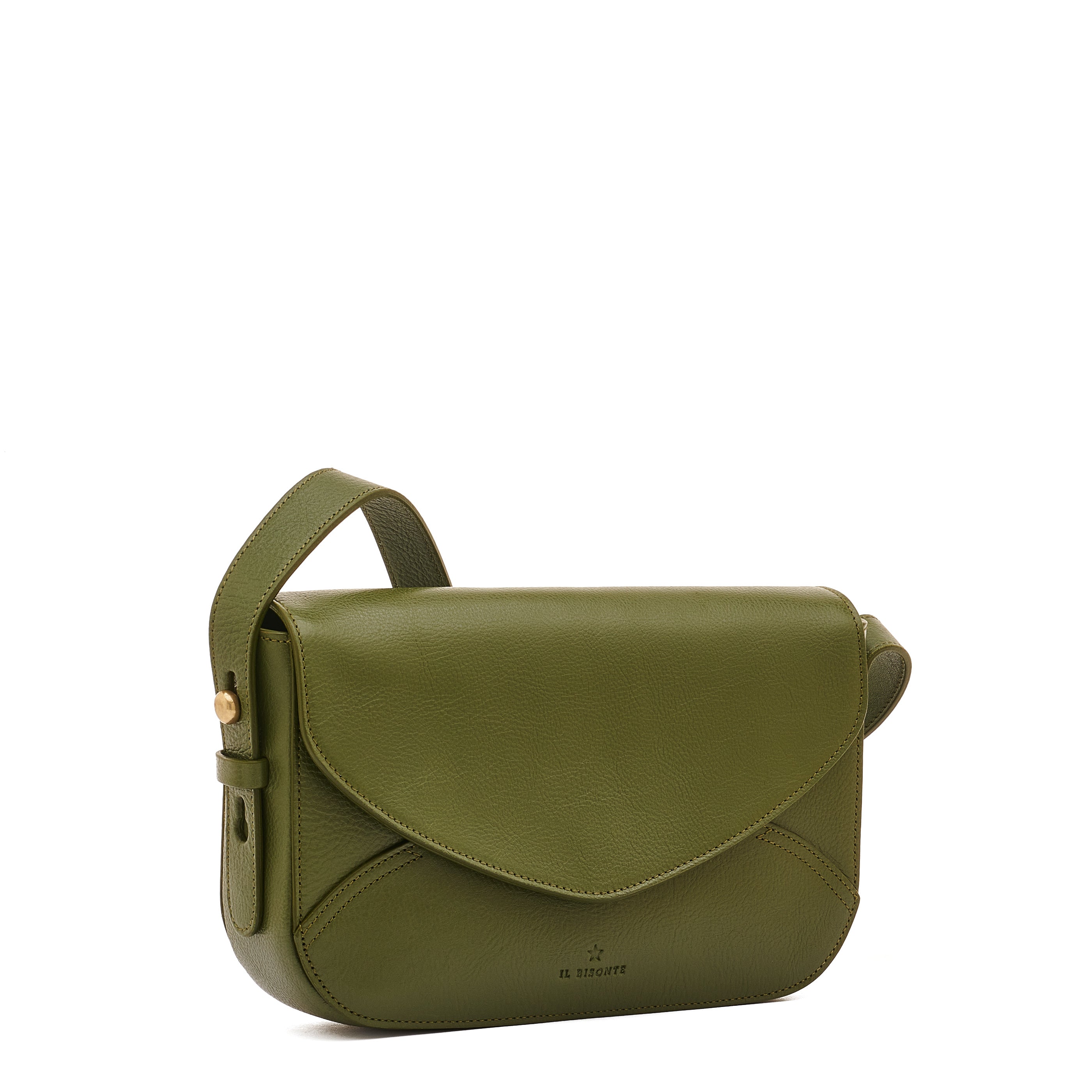 Esperia | Women's Shoulder Bag in Leather color Cypress