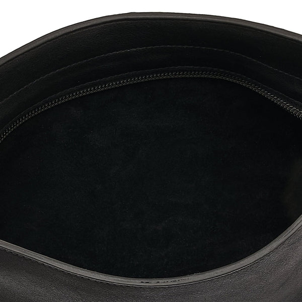 Snodo | Women's Shoulder Bag in Vintage Leather color Black