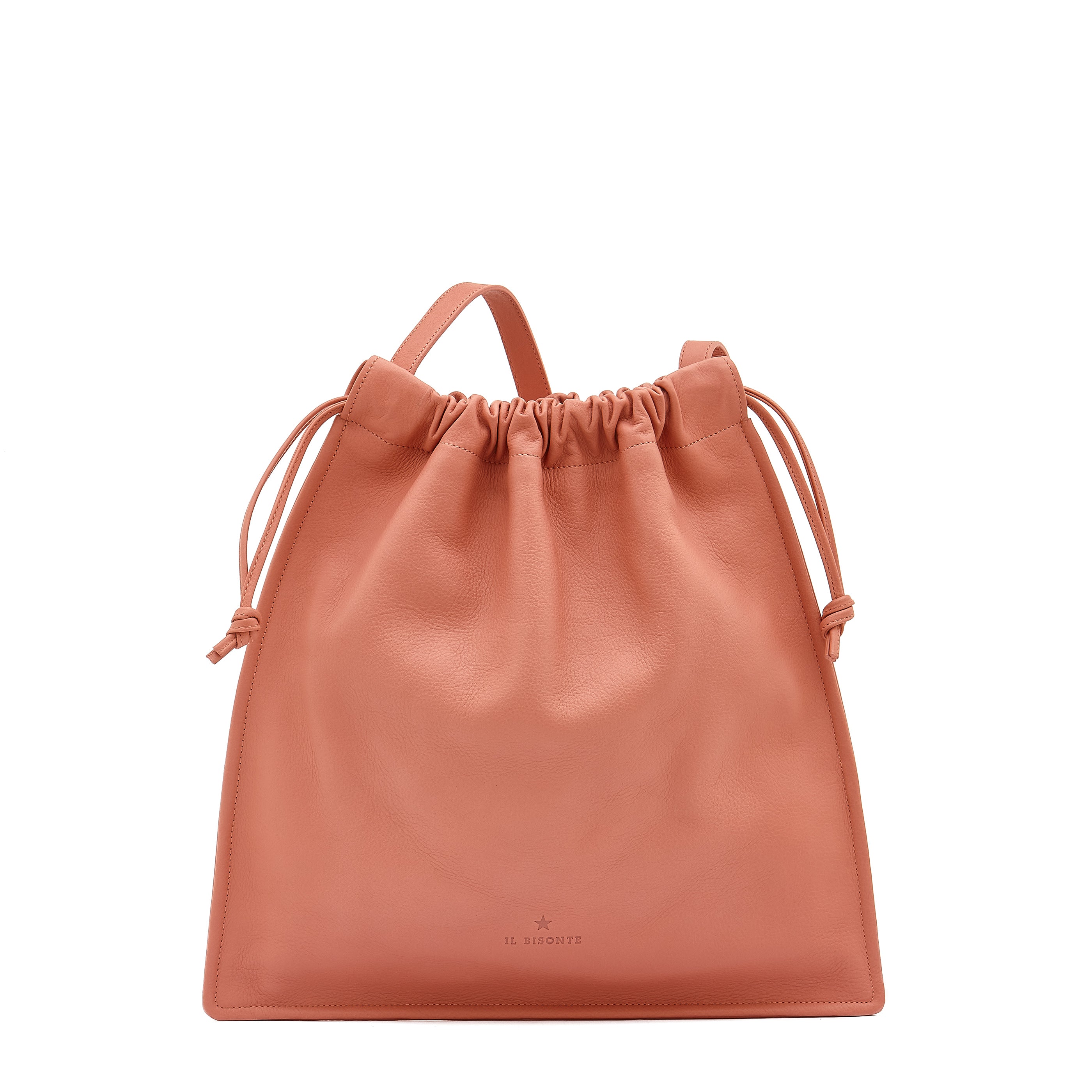 Bellini | Women's shoulder bag in leather color grapefruit
