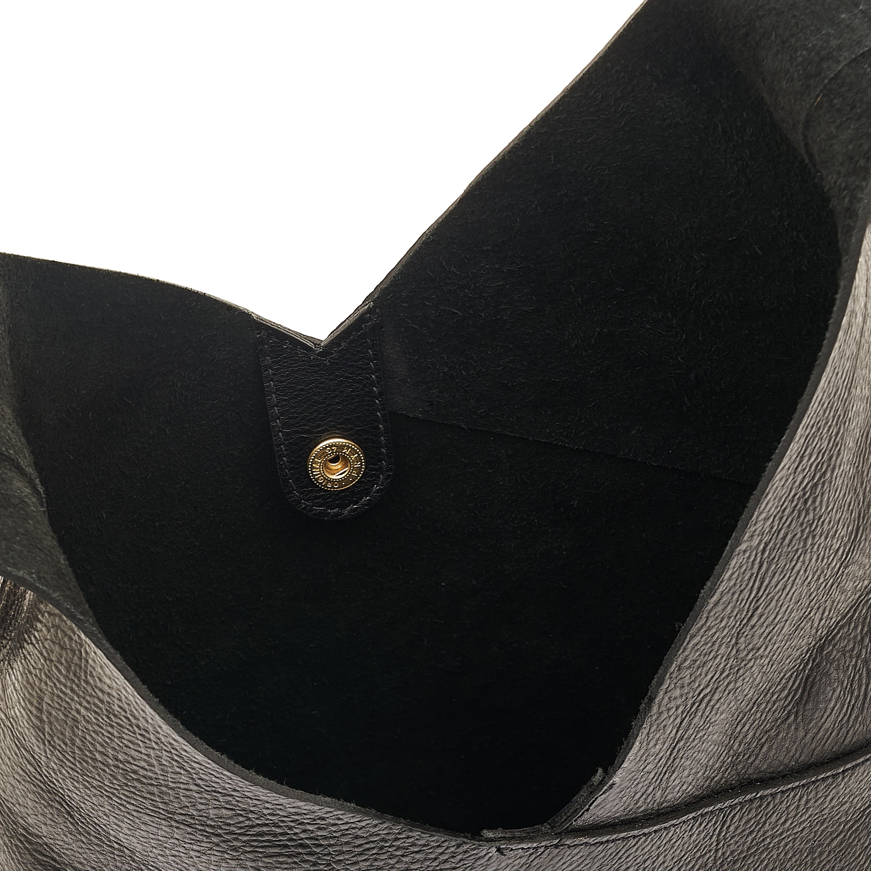 Malibu | Women's shoulder bag in leather color black