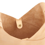 Malibu | Women's shoulder bag in leather color natural
