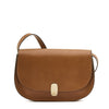 Atelier | Women's shoulder bag in leather color chocolate