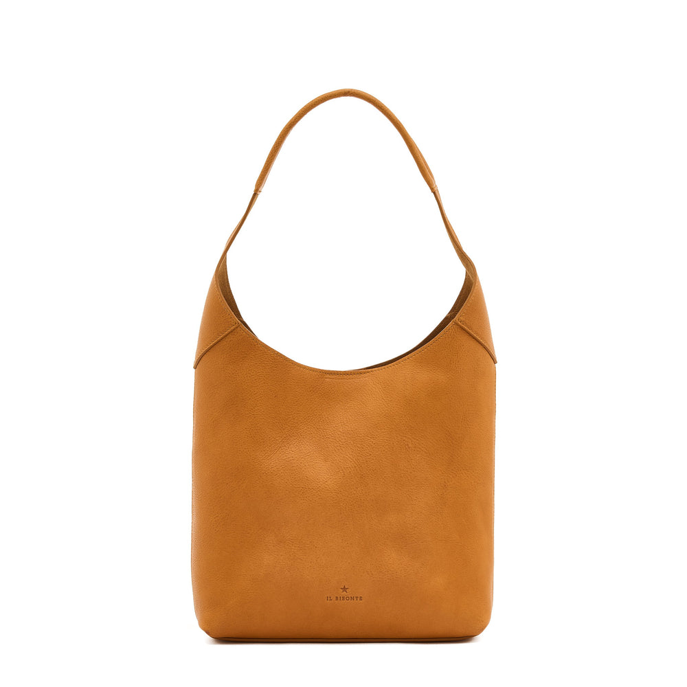 Le laudi | Women's shoulder bag in vintage leather color natural
