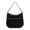 Essenza | Women's shoulder bag in vintage leather color black