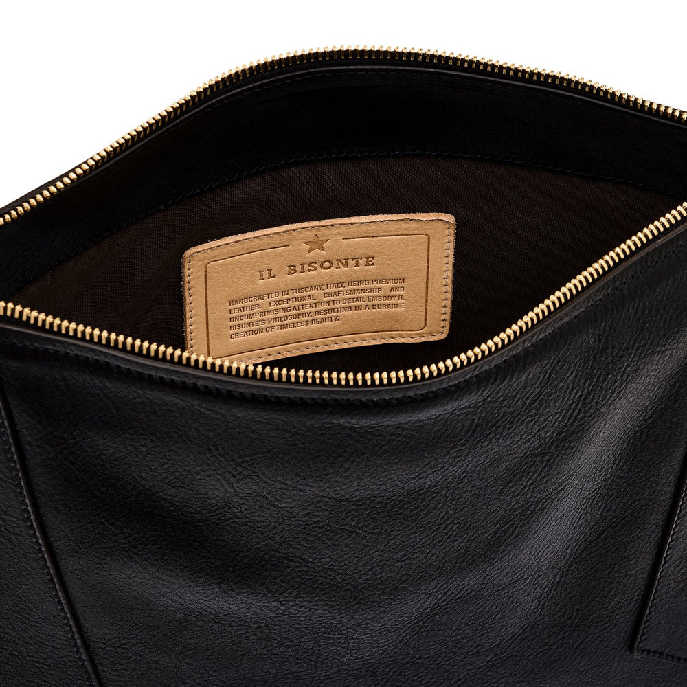 Storia | Borsa a spalla da donna in pelle colore nero — 
interior detail view
 — 5 of 6