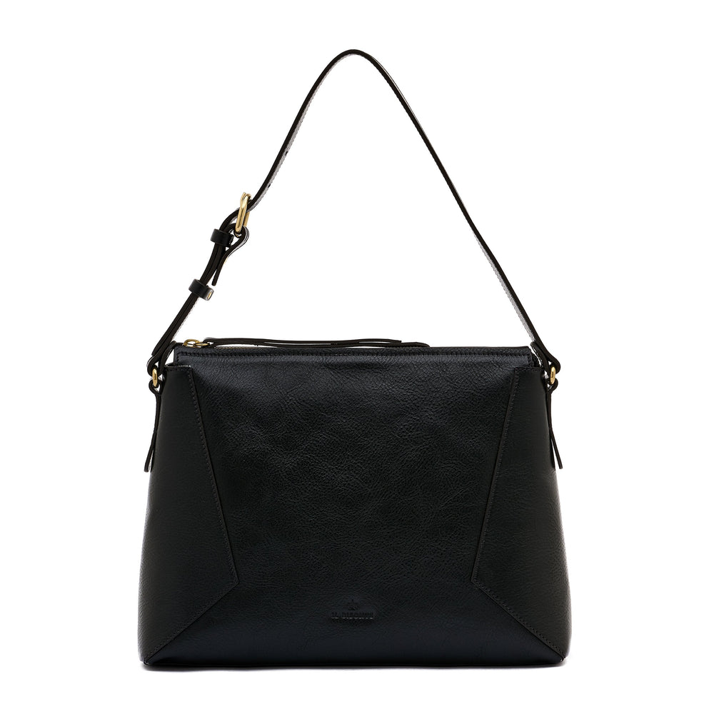 Storia | Borsa a spalla da donna in pelle colore nero — 
product detail view
 — 6 of 6