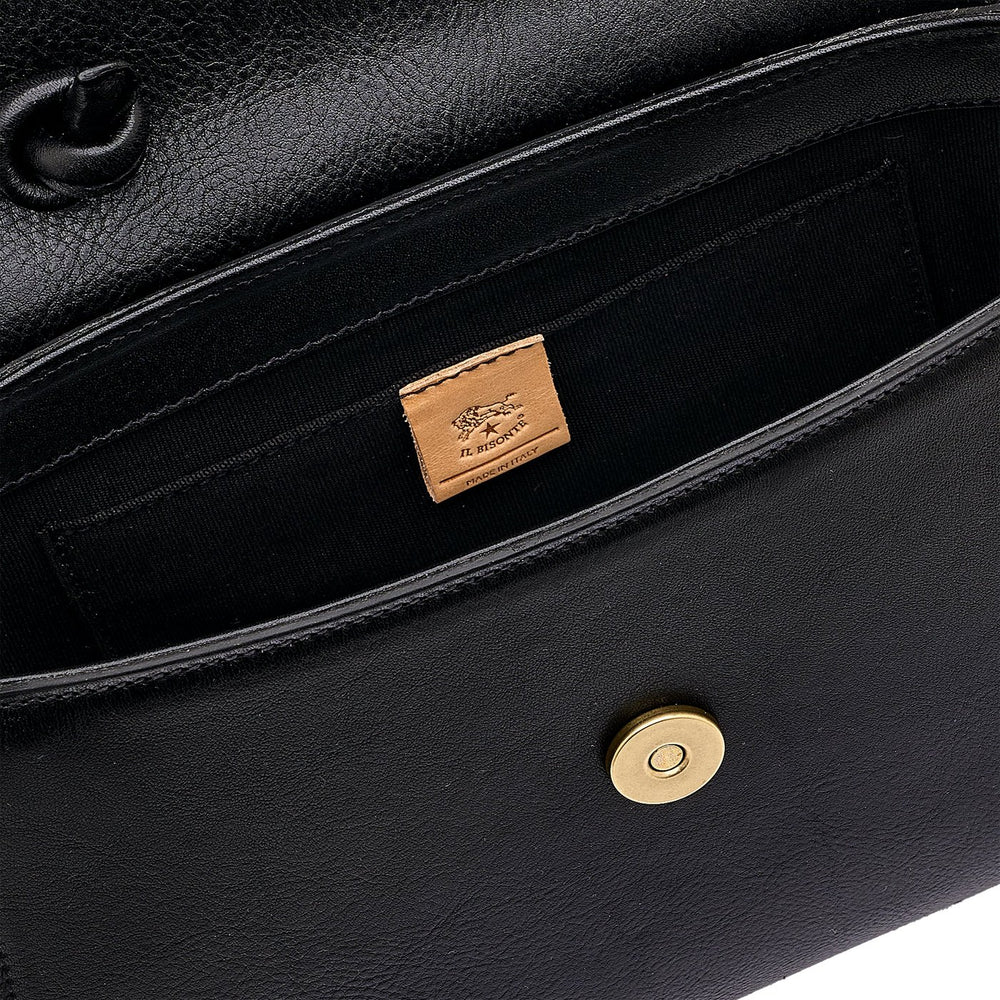 Linea 1978 | Borsa a mano da donna in pelle colore nero