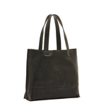 Talamone | Women's tote bag in vintage leather color black