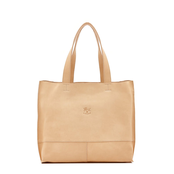 Talamone | Sac fourre-tout pour femme en cuir couleur naturel