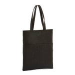 Oriuolo | Men's tote bag in vintage leather color black