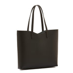 Roseto | Women's tote bag in leather color black