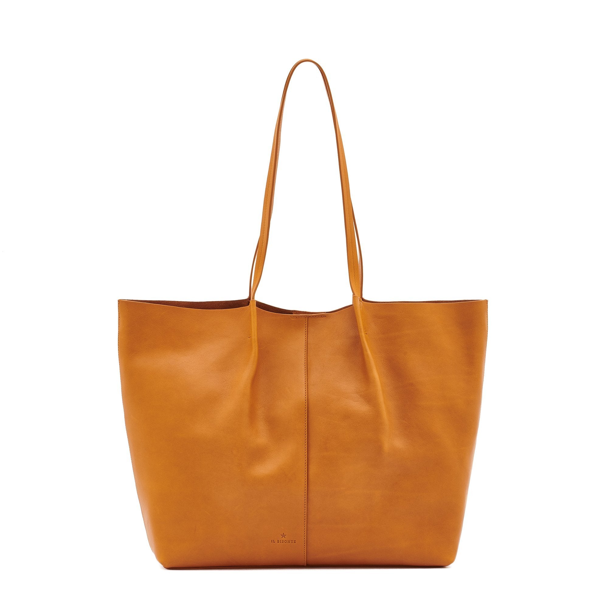 Nina | Women's tote bag in vintage leather color natural