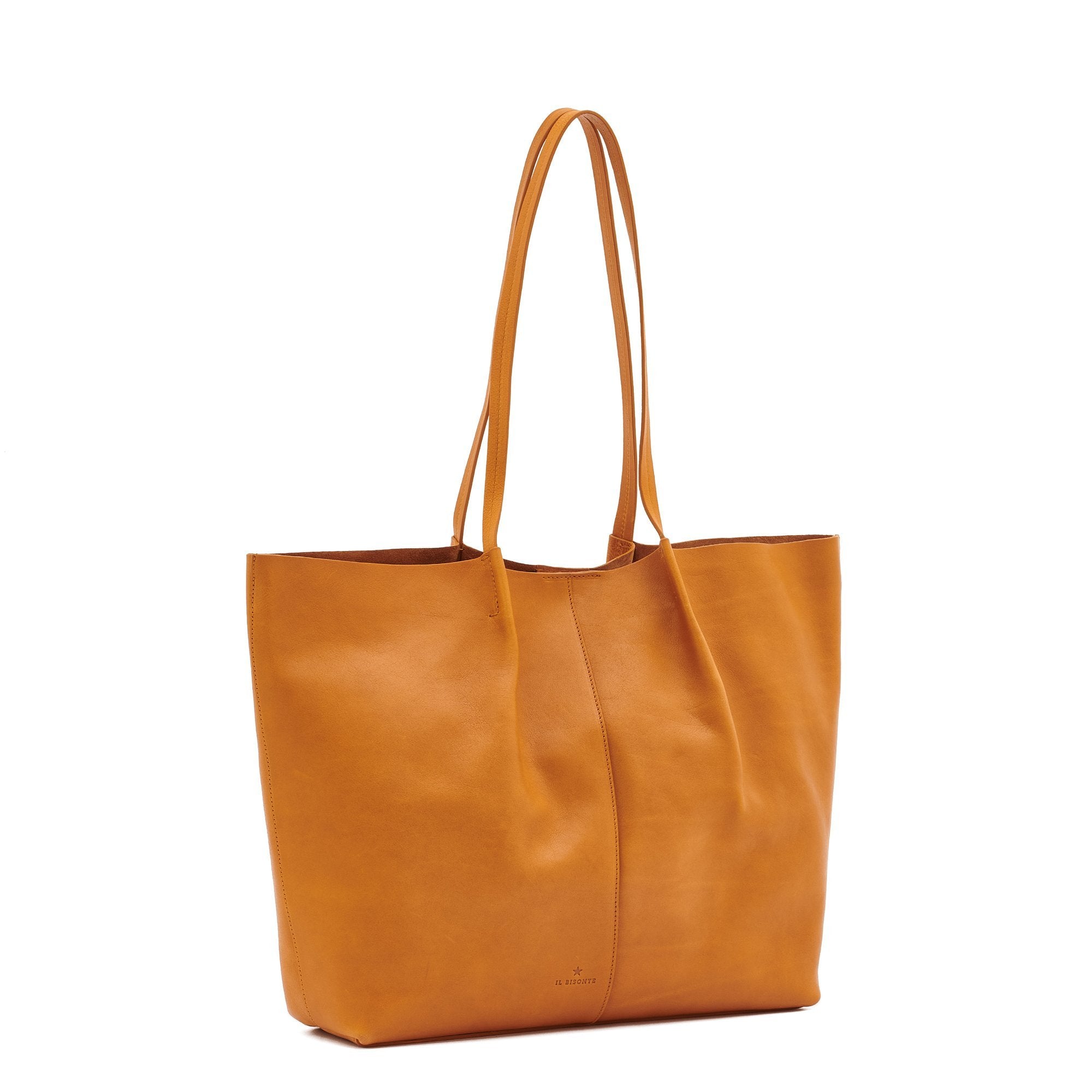 Nina | Women's tote bag in vintage leather color natural