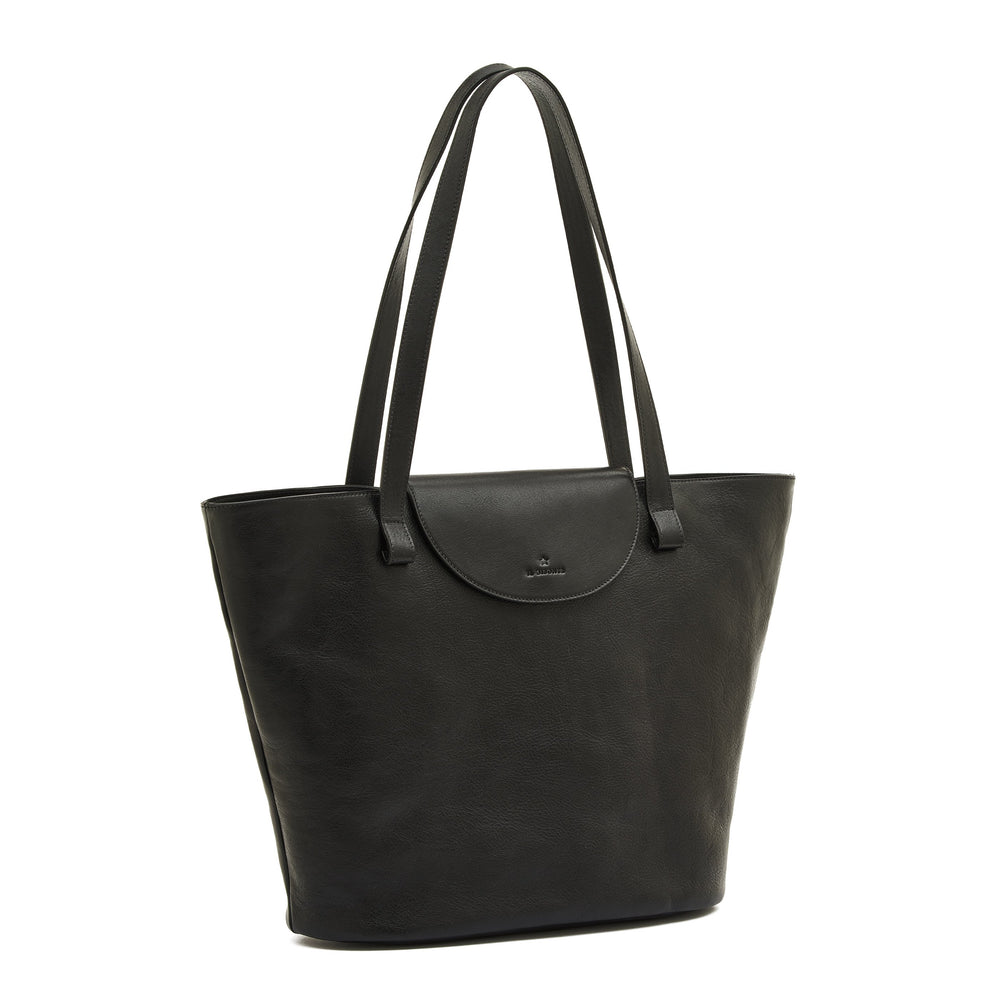 Linea 1978 | Shopping da donna in pelle colore nero
