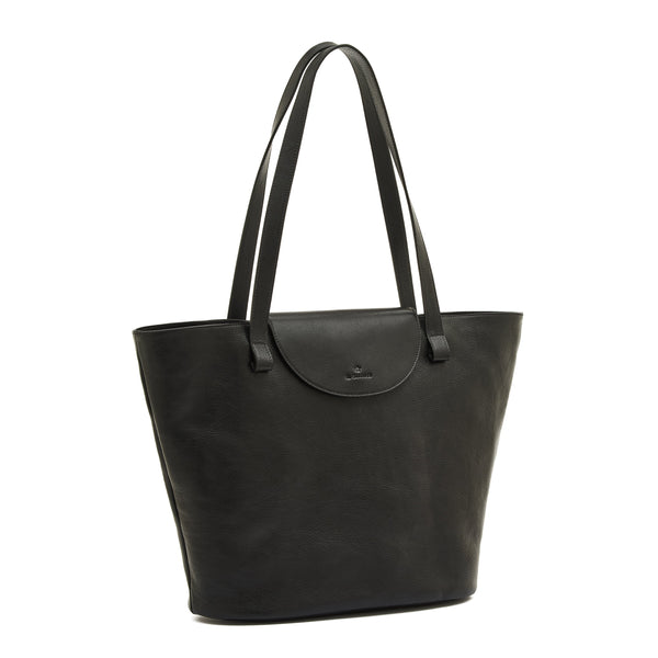 Linea 1978 | Shopping da donna in pelle colore nero