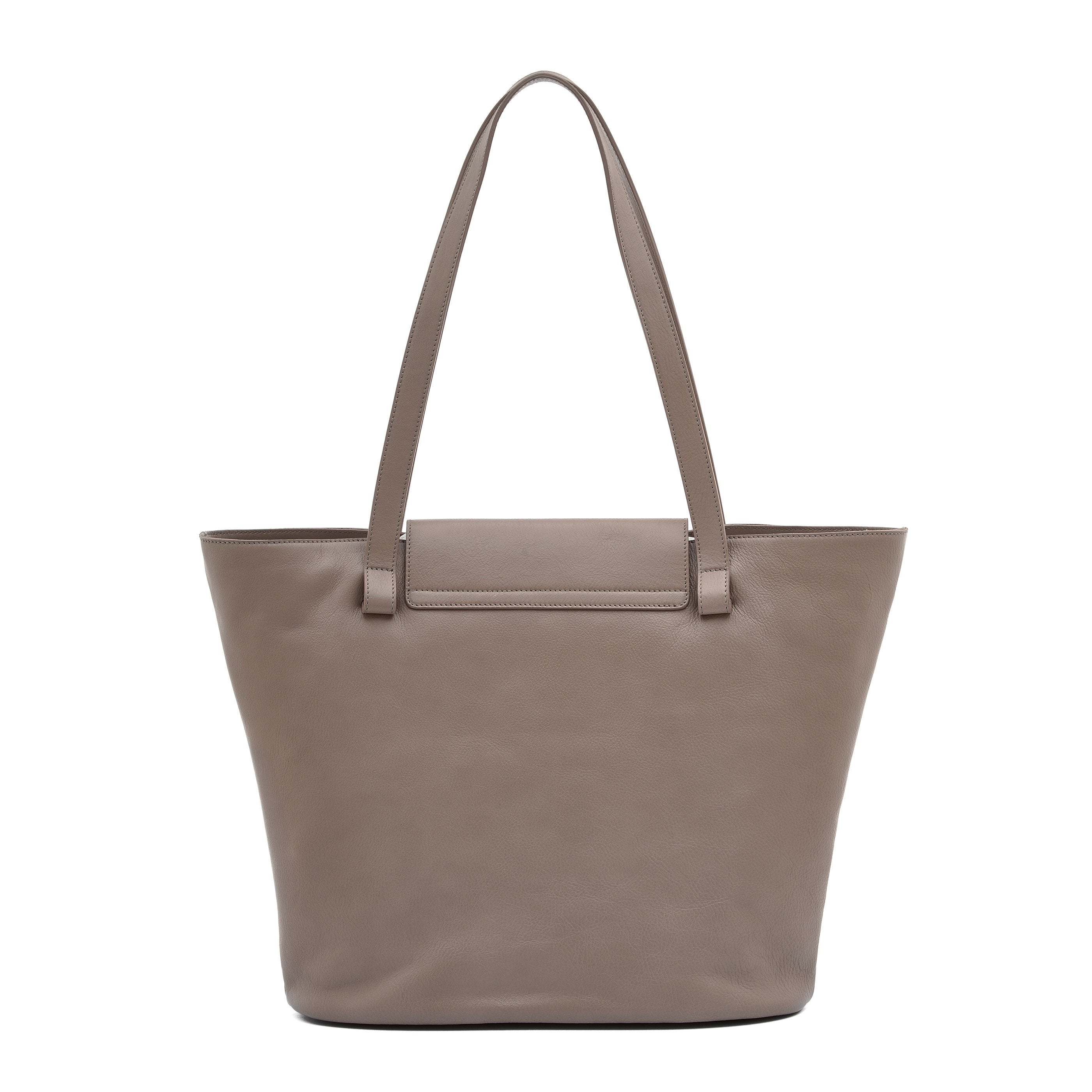 Linea 1978 | Shopping da donna in pelle colore beige vasari