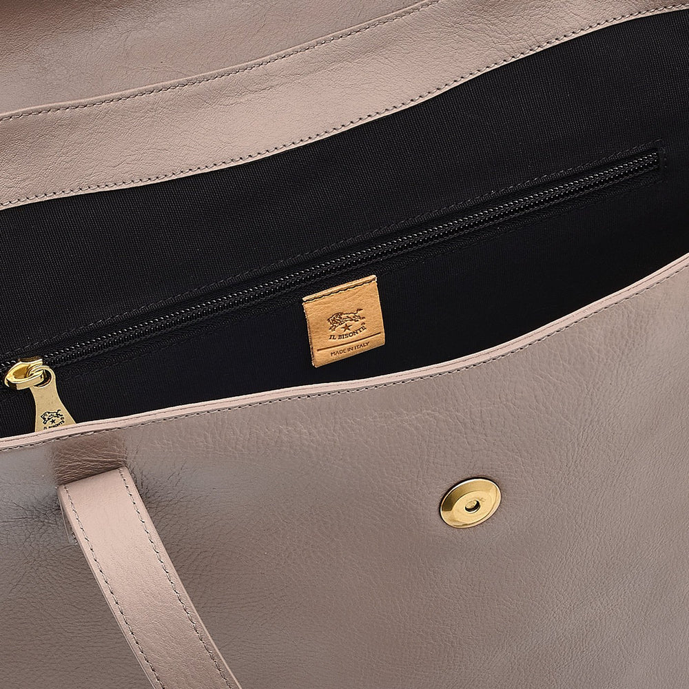 Linea 1978 | Shopping da donna in pelle colore beige vasari