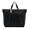 Segno | Shopping da uomo in pelle colore nero