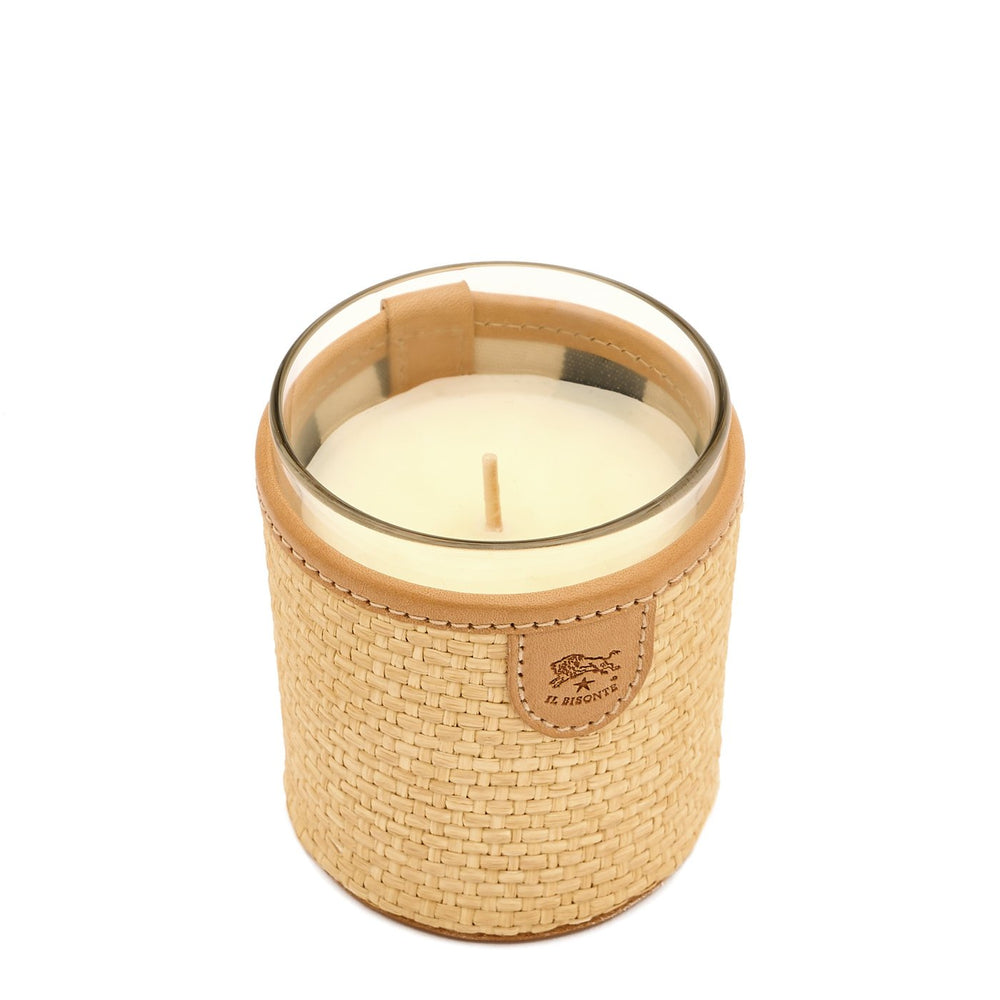 Home | Porte Bougie en tissu couleur beige/naturel