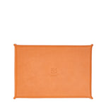 Home | Valet tray in leather color caramel