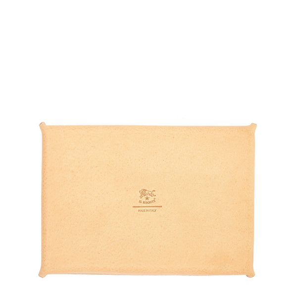 Home | Svuota-tasche in pelle colore naturale