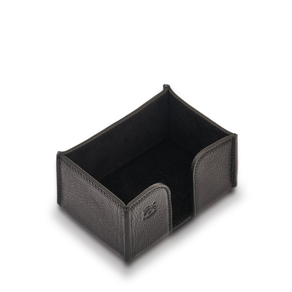 Office & business | Business card holder  in leather color black