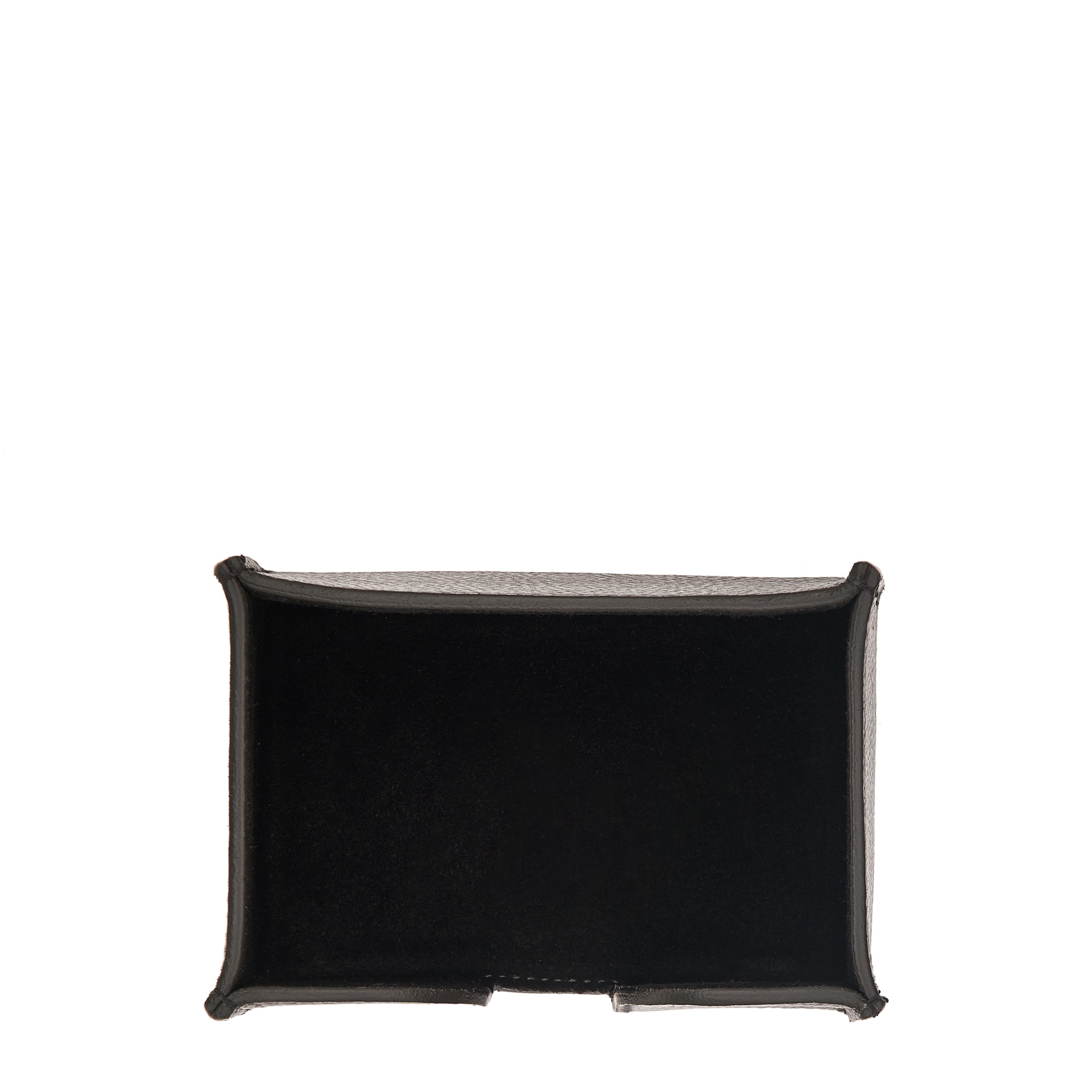 Office & business | Desk accessory in calf leather color black
