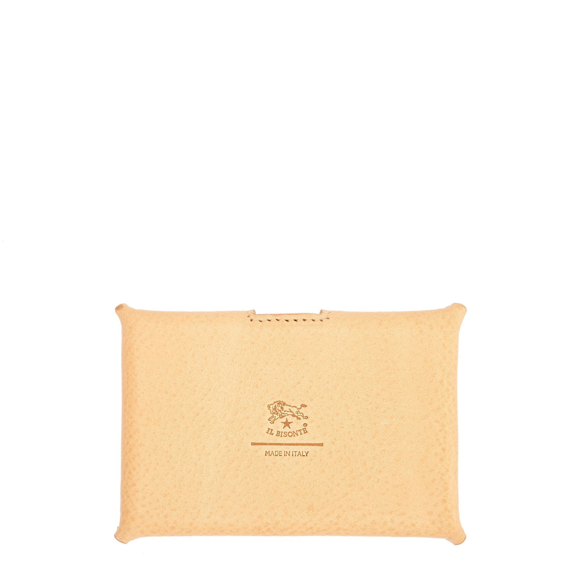 Office & business | Business card holder  in leather color natural — 
side view
 — 2 of 4