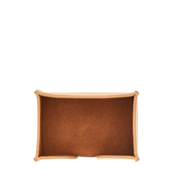 Office & business | Business card holder  in leather color natural