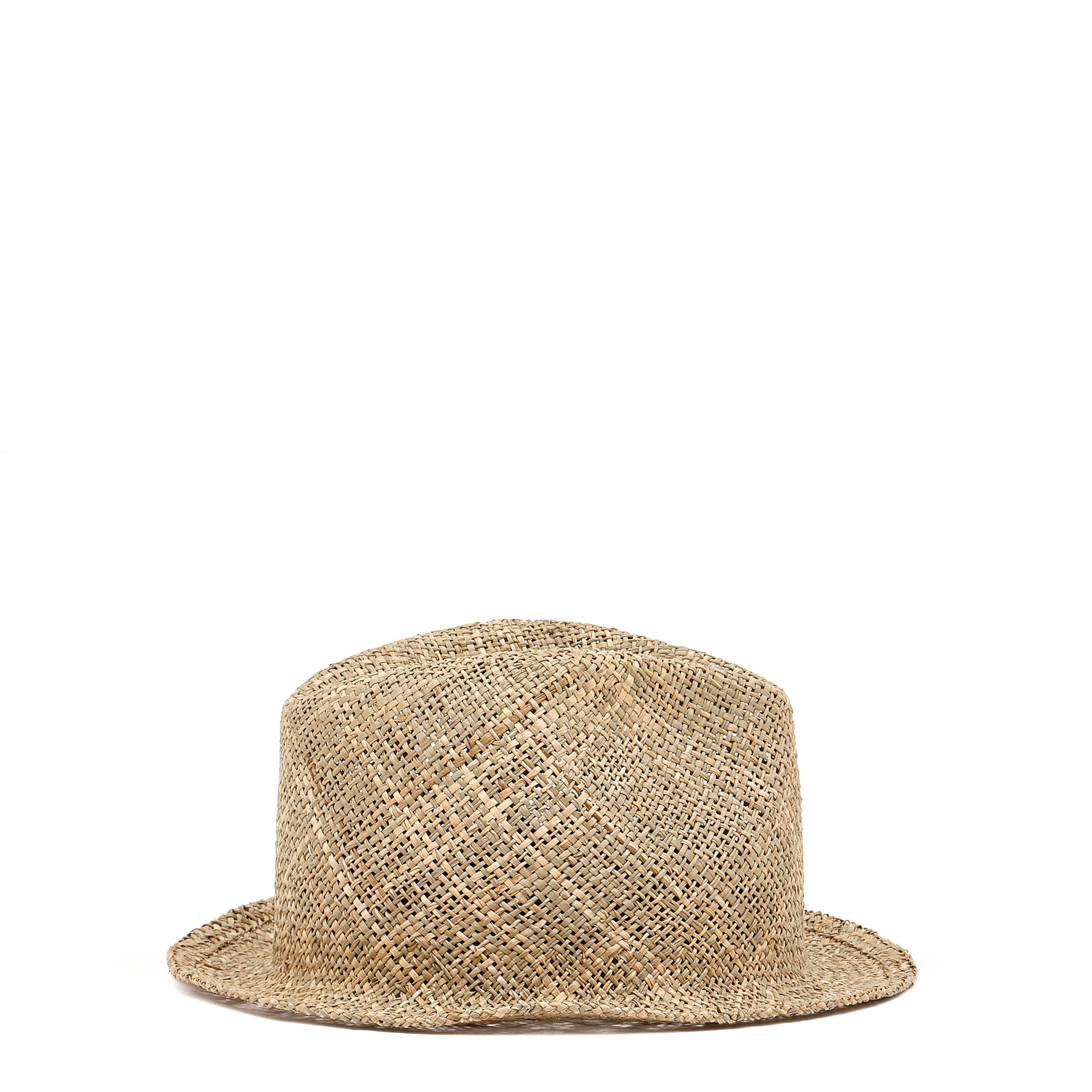 Vienna  Hat in fabric color straw / hay – Il Bisonte