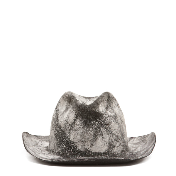 Firenze | Hat in wool color marble waxed
