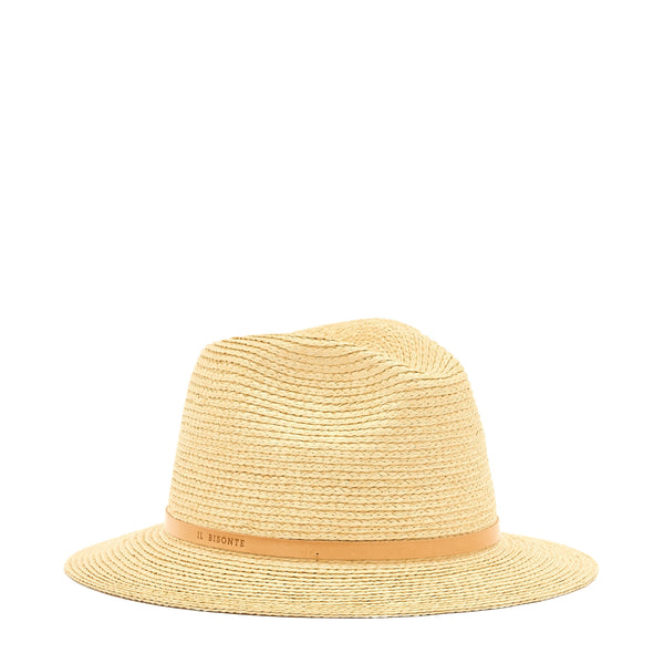 Raffia | Hat in fabric color natural