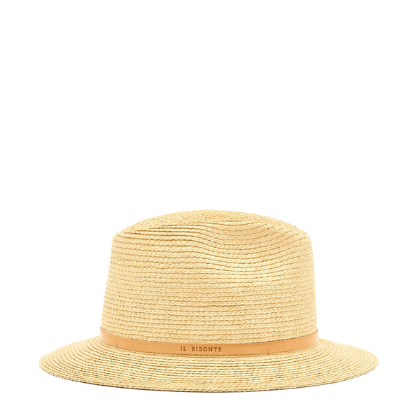 Raffia | Hat in fabric color natural