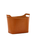 Home | Home accessory in leather color caramel