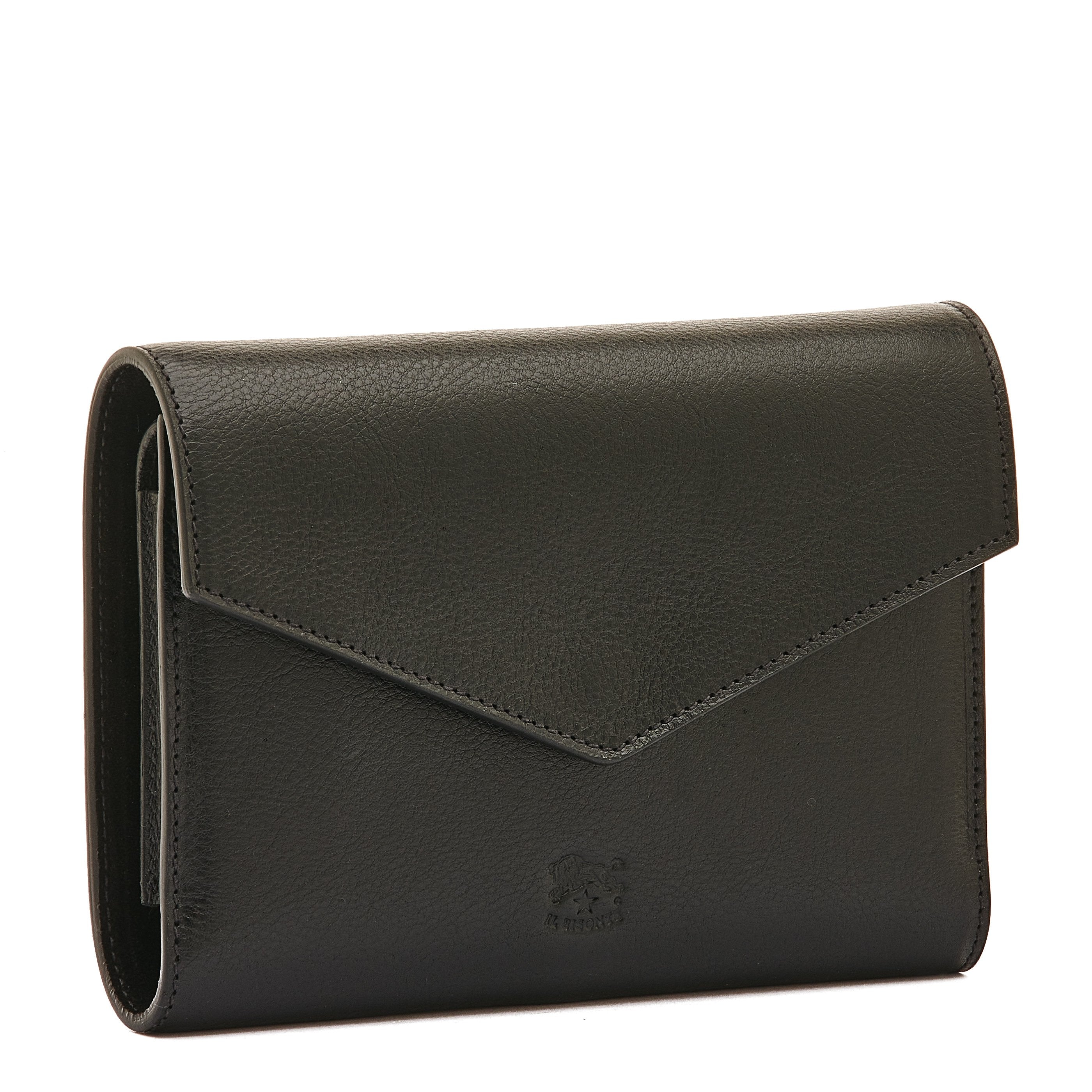 Porte-Cartes De Visite En Cuir Avec Fermeture Magnétique - Compact, Léger, Style Professionnel - Noir - 4