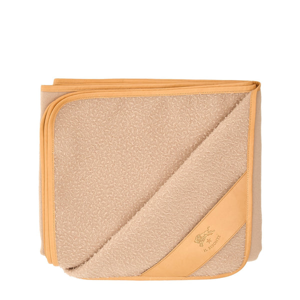 Home | Blanket  color beige/natural — 
front view
