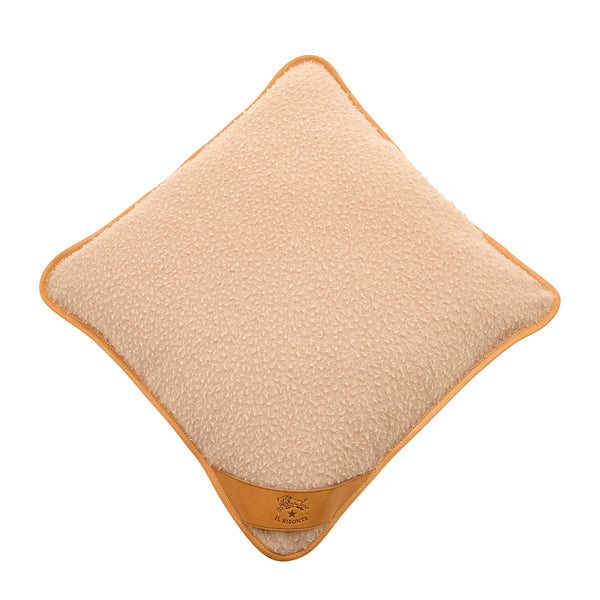 Home | Pillow  color beige/natural — 
side view
