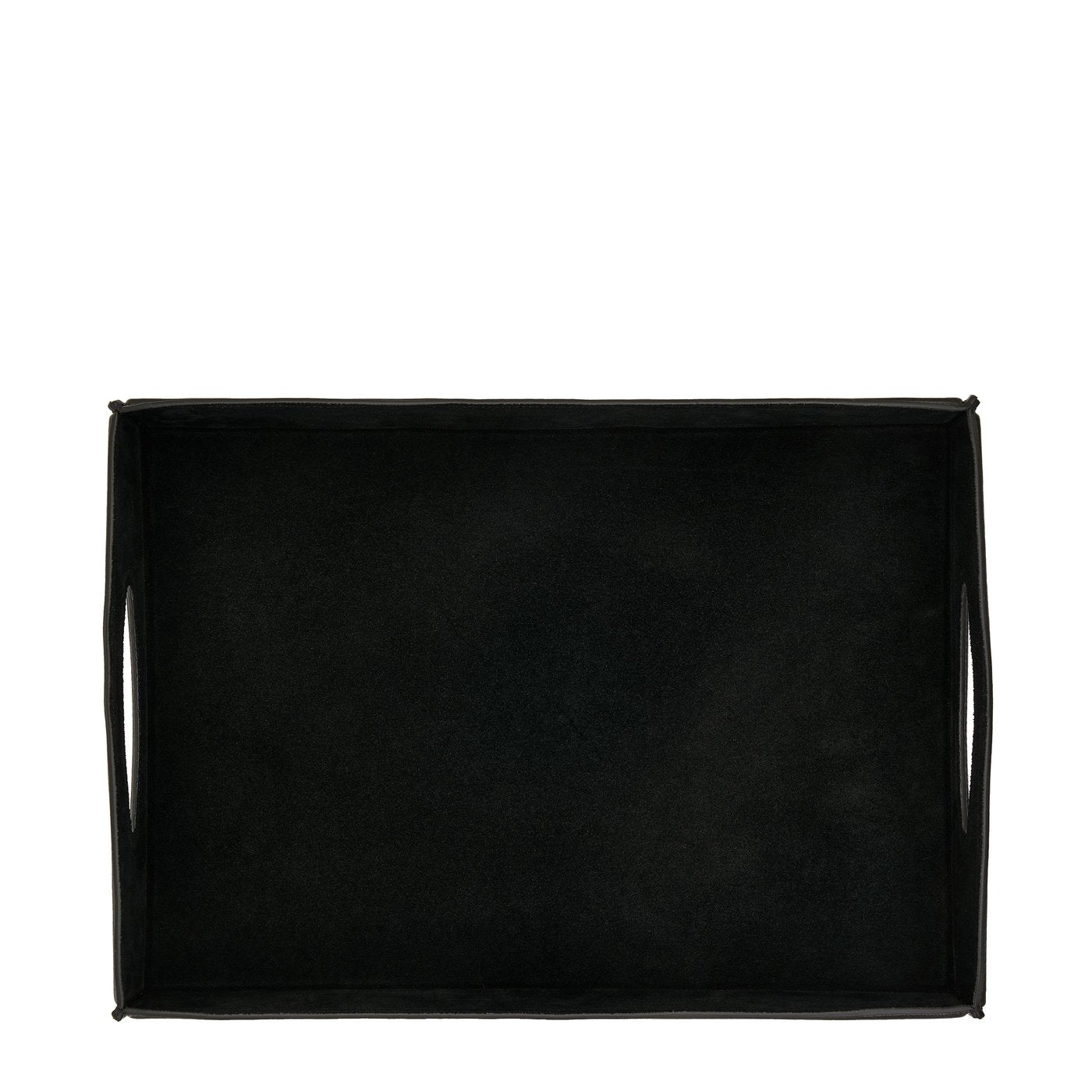 Home | Valet tray / pocket organizer in leather color black — 
interior detail view
 — 3 of 3
