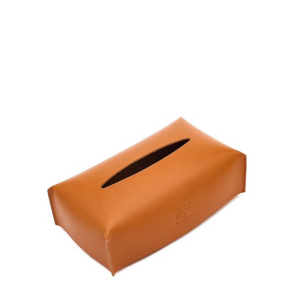 Home | Accessorio per la casa in pelle colore caramello