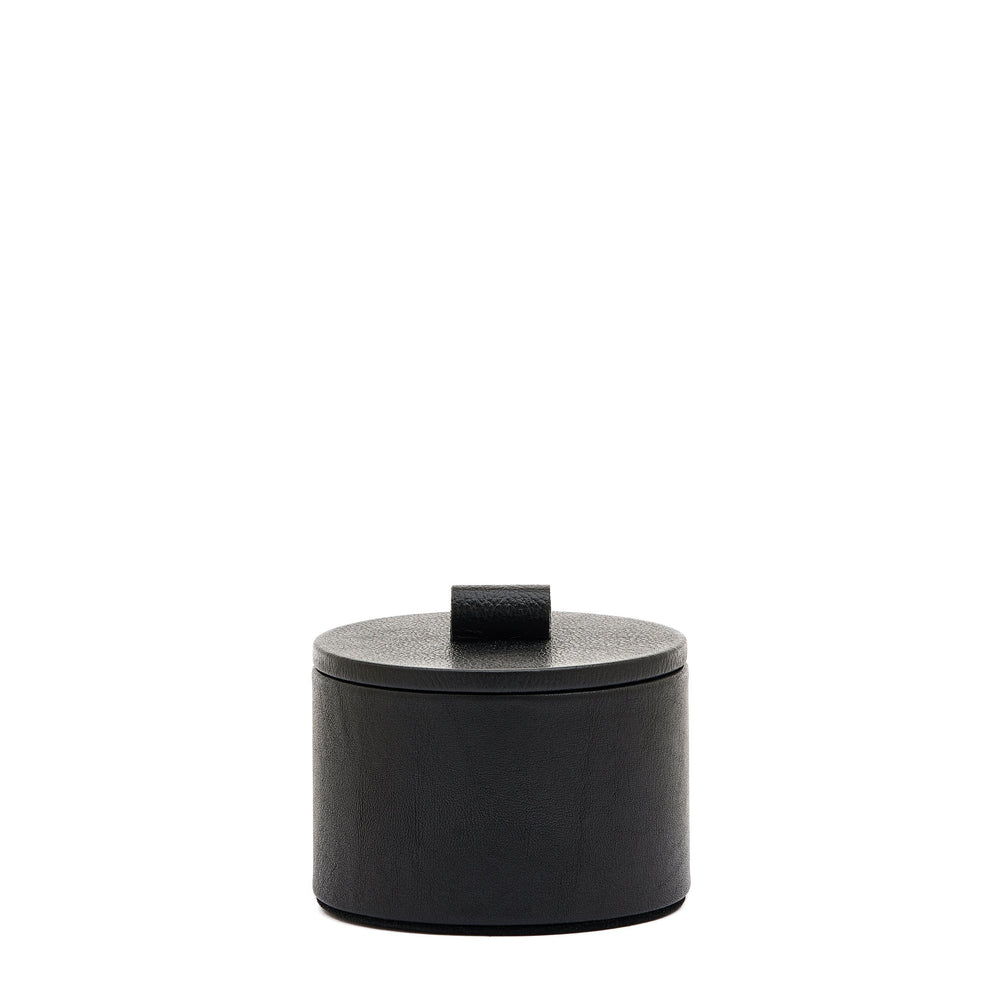 Home | Accessorio per la casa in pelle colore nero