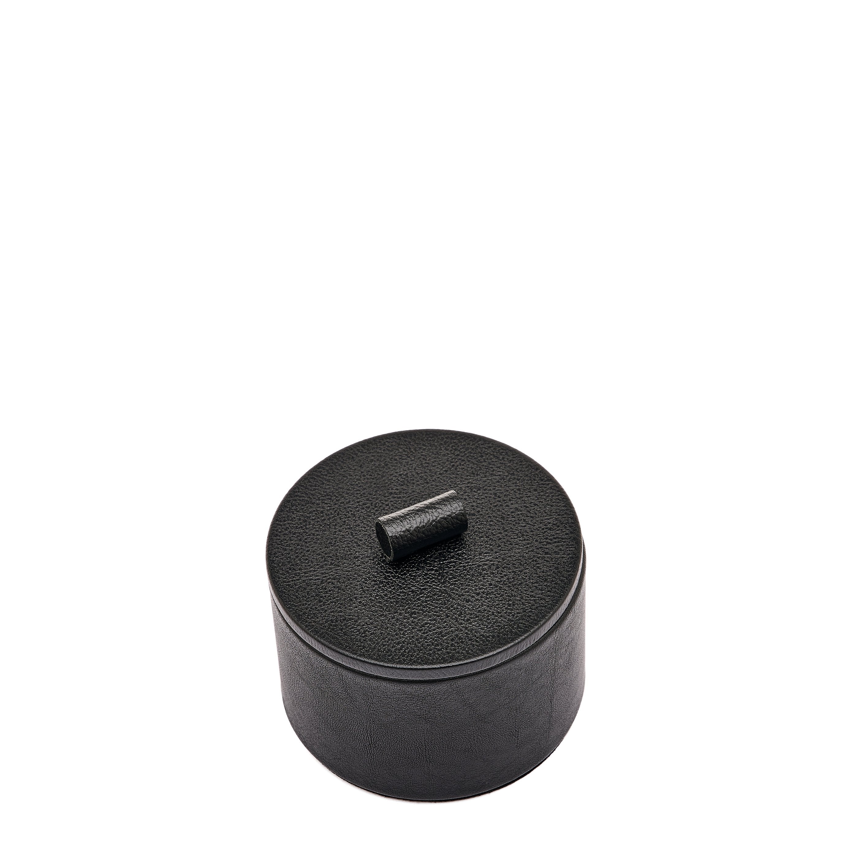 Home | Accessorio per la casa in pelle colore nero