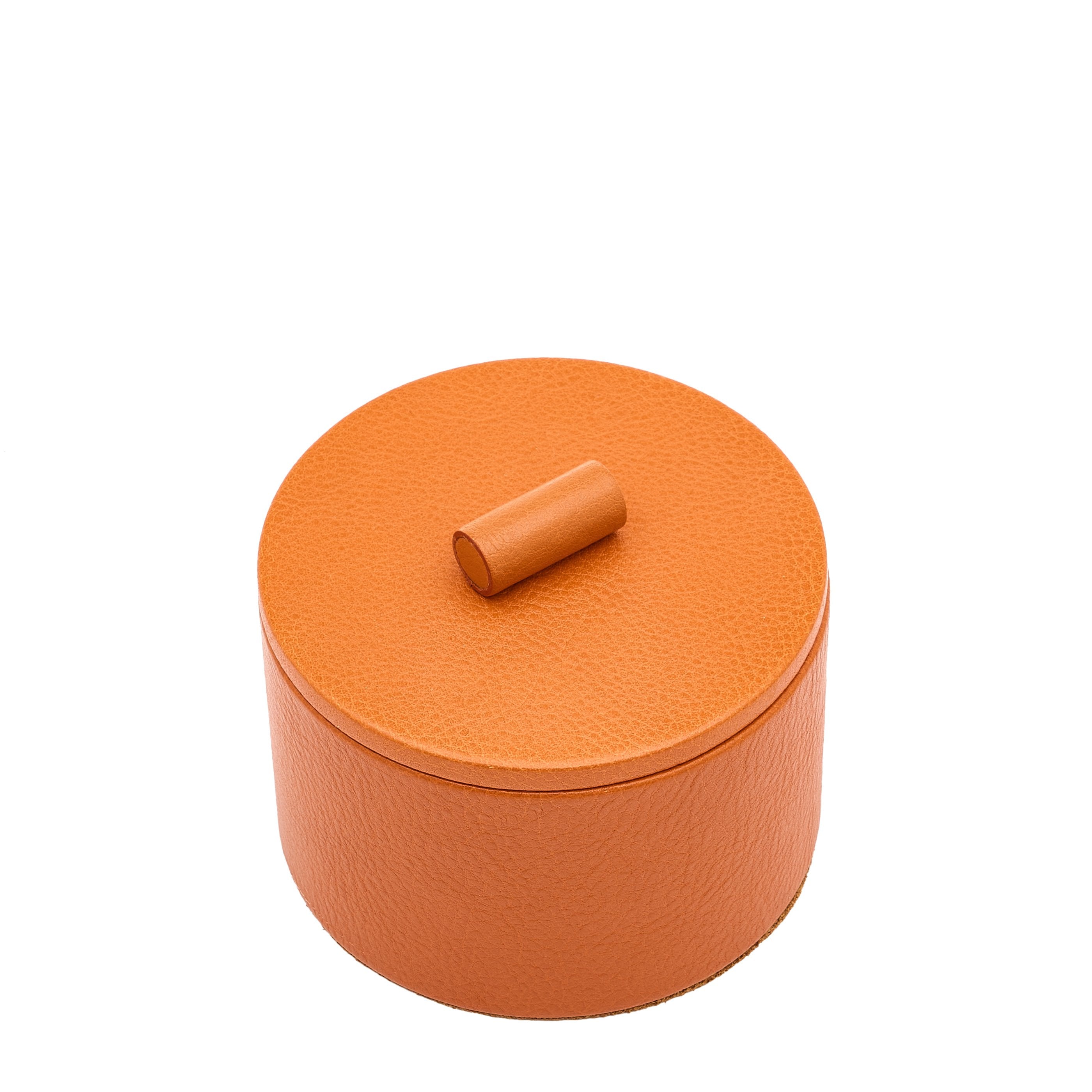 Home | Accessorio per la casa in pelle colore caramello