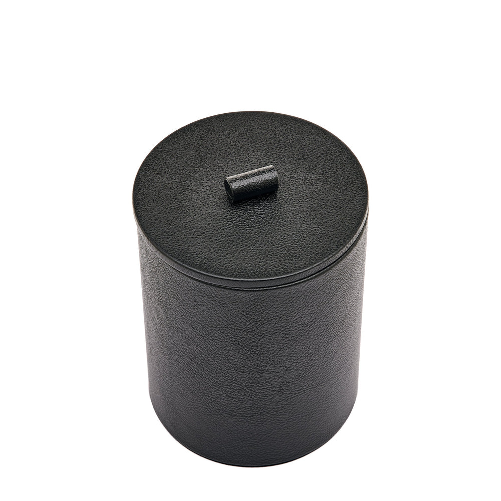 Home | Accessorio per la casa in pelle colore nero